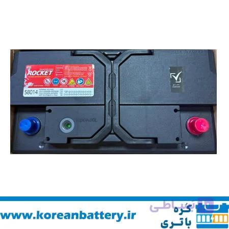 باتری خودرو 74 آمپر برند راکت ساخت کره 2026 — تصویر 1