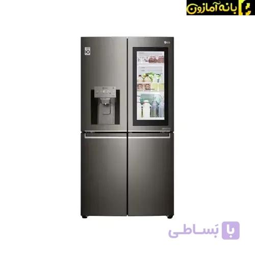 یخچال اصلی ساید بای ساید اینستا ویو مدل GR-X39FTKHL — تصویر 1
