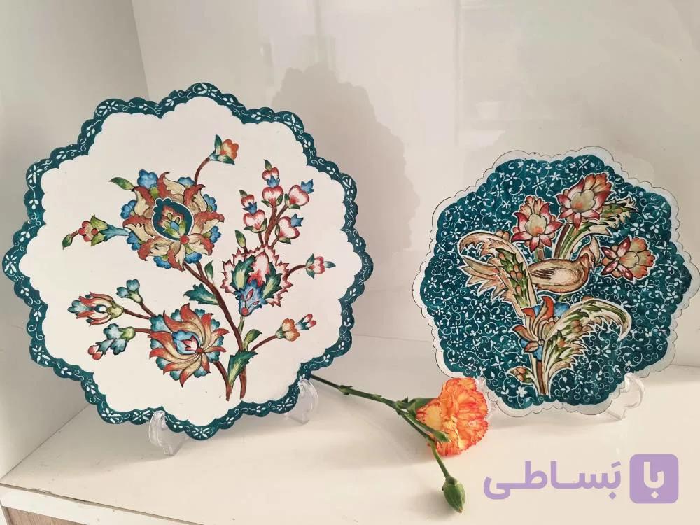 بشقاب میناکاری