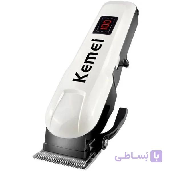ماشین اصلاح کیمی مدل KM-809A با تیغه استیل و با ضمانت اصالت — تصویر 1
