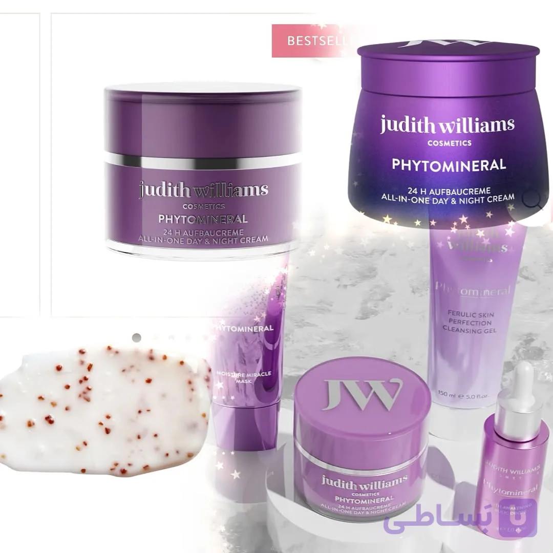 کرم مرطوب‌کننده ۲۴ ساعته Phytomineral 24H Aufbaucreme برند Judith Williams Cosmetics