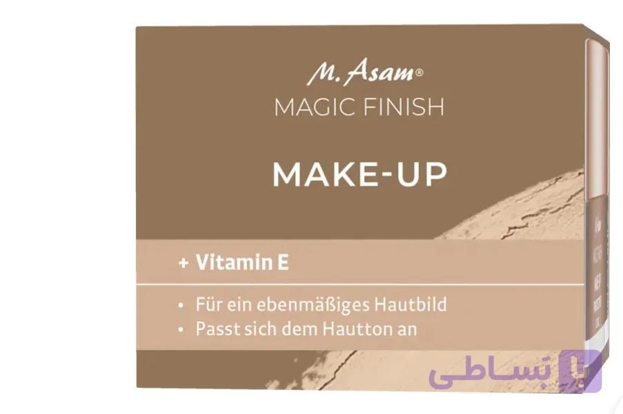 کرم پودر جادویی مجیک فینیشMagic finish حاوی ویتامینEبرندM.asam