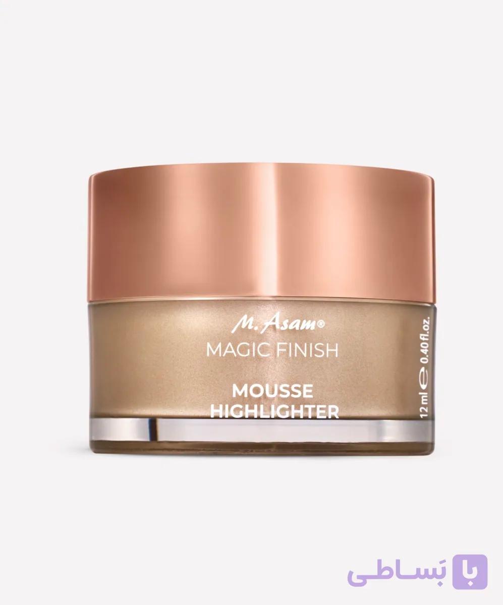 هایلایتر موس مجیک فینیش ام آسام (. Magic Finish Mousse Highlighter) رنگ Fame – حجم 12 میل