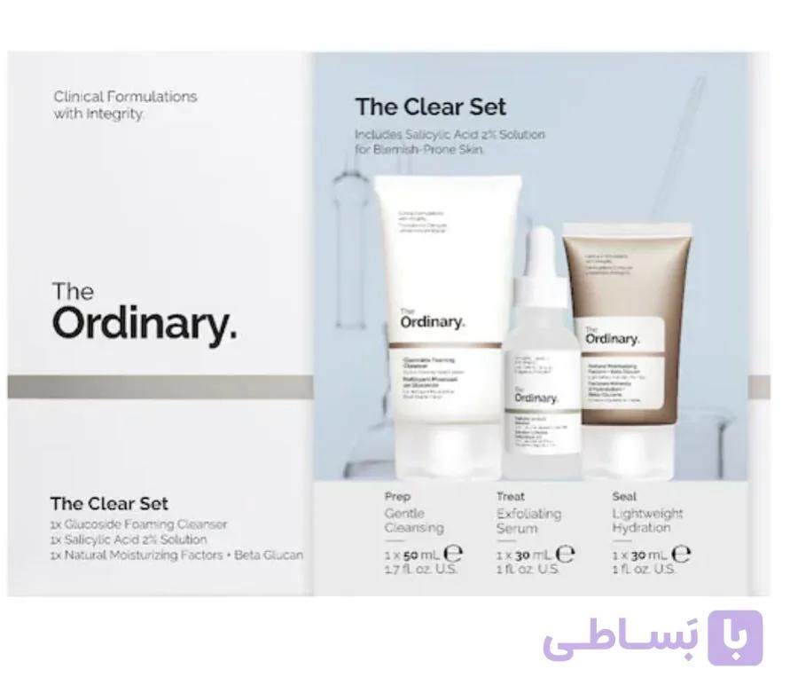 پکیج The Ordinary Clear Set مناسب برای پوست مستعد جوش