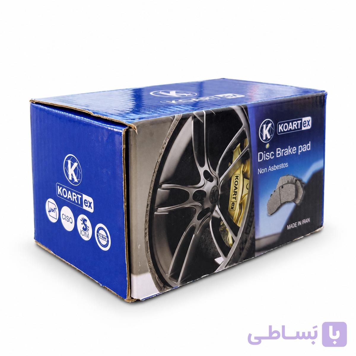 لنت ترمز جلو خودرو جک J4 برند کوارتکس KOARTEX — تصویر 1