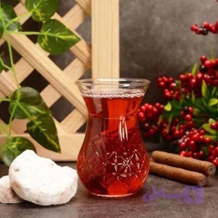 استکان پاشاباغچه بسته 6 تایی timeless 42881 — تصویر 1