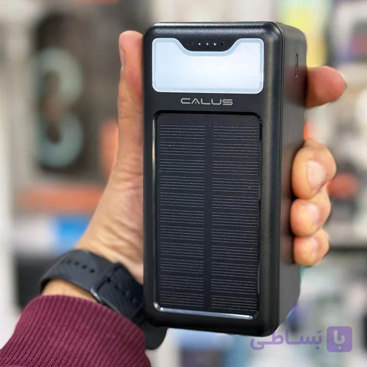 پاوربانک کالوس مدل Solar560 ظرفیت ۵۰۰۰۰ میلی آمپر ساعت ( همراه با کابل شارژ به صورت انتخابی هدیه )