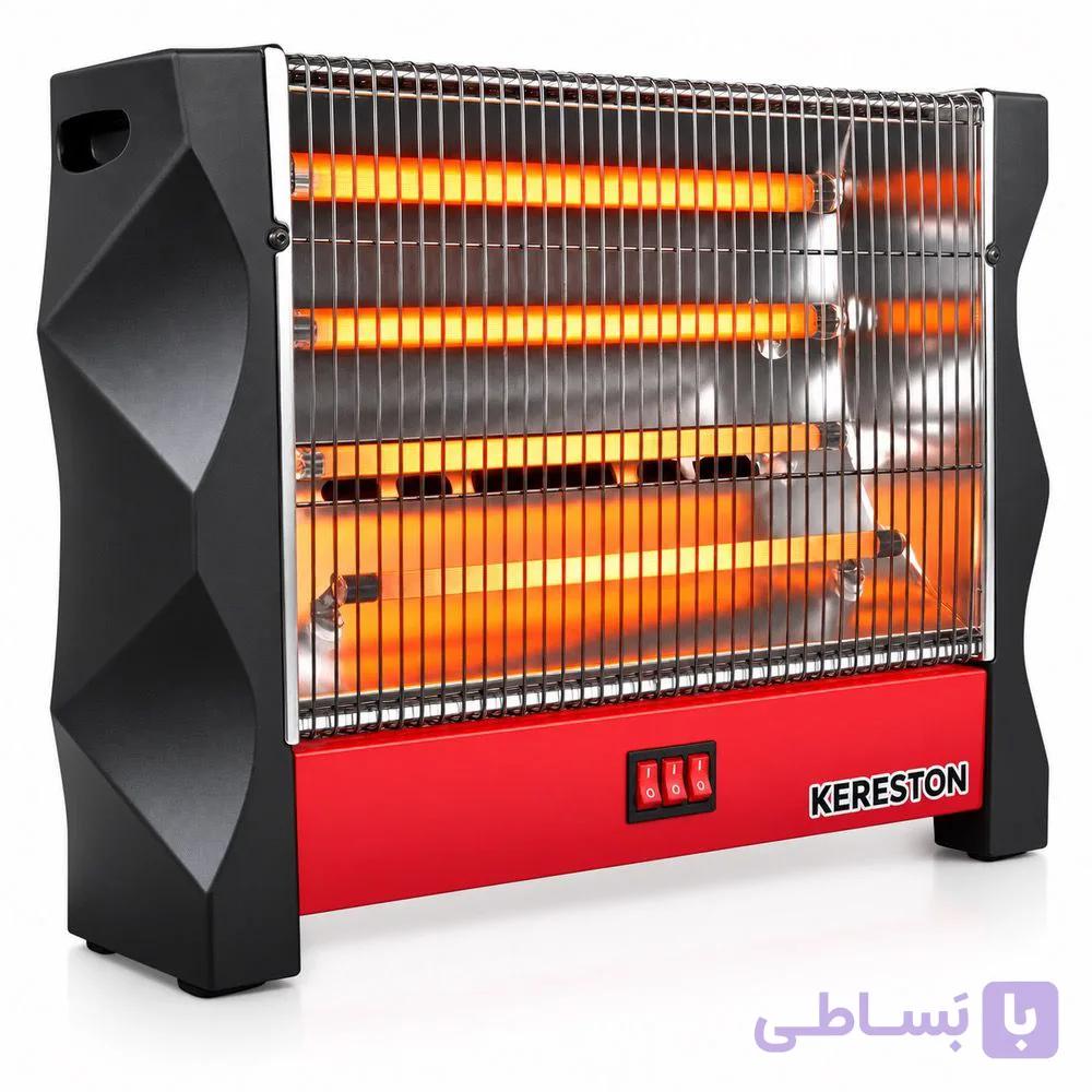 بخاری برقی 4 شعله بدون فن مدل اورست کرستون