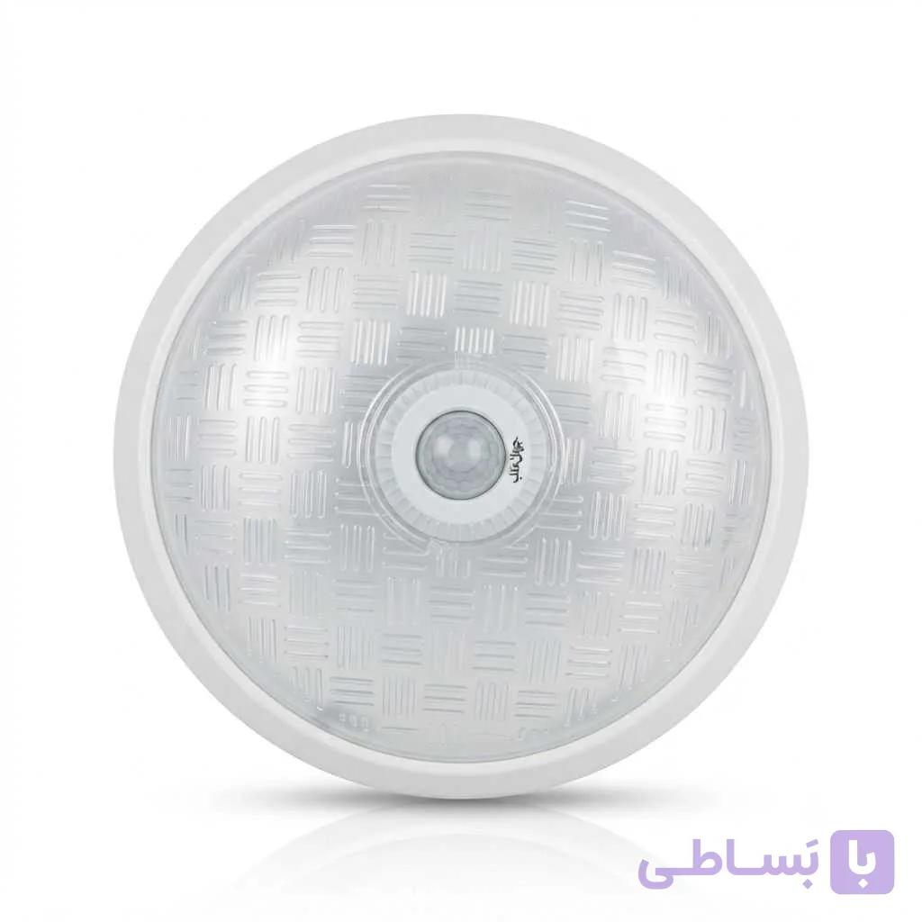 چراغ سقفی سنسوردار پلاستیکی{جهان تاب}