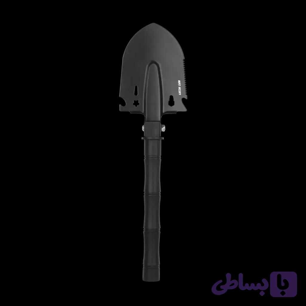 بیل چندکاره گرین لاین GSV-8 با ۸ کاربرد مخصوص کمپینگ و خودرو مدل GNGSV8SHVLBK — تصویر 1