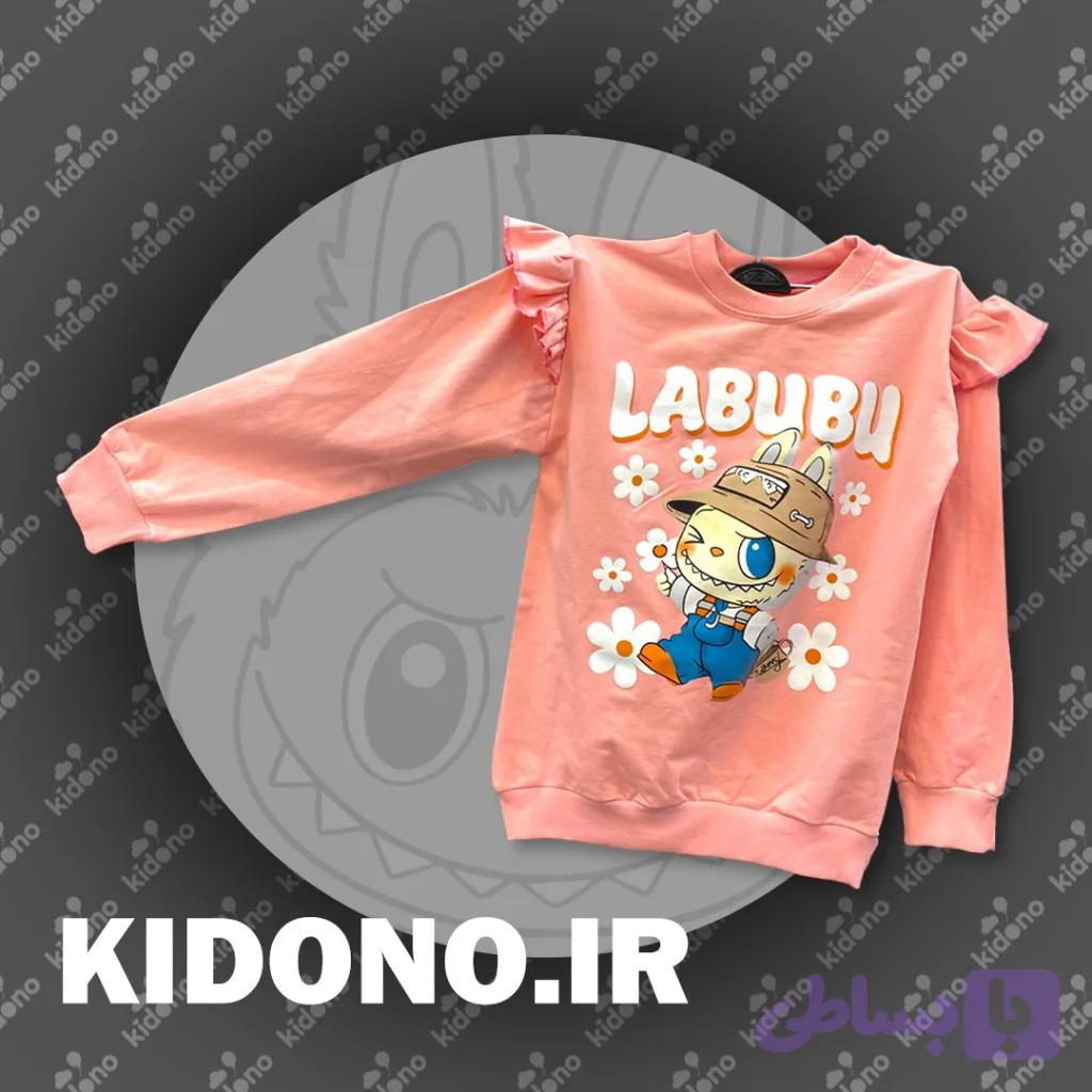 بلوز تک دخترانه طرح لبوبو ( labubu ) — تصویر 1