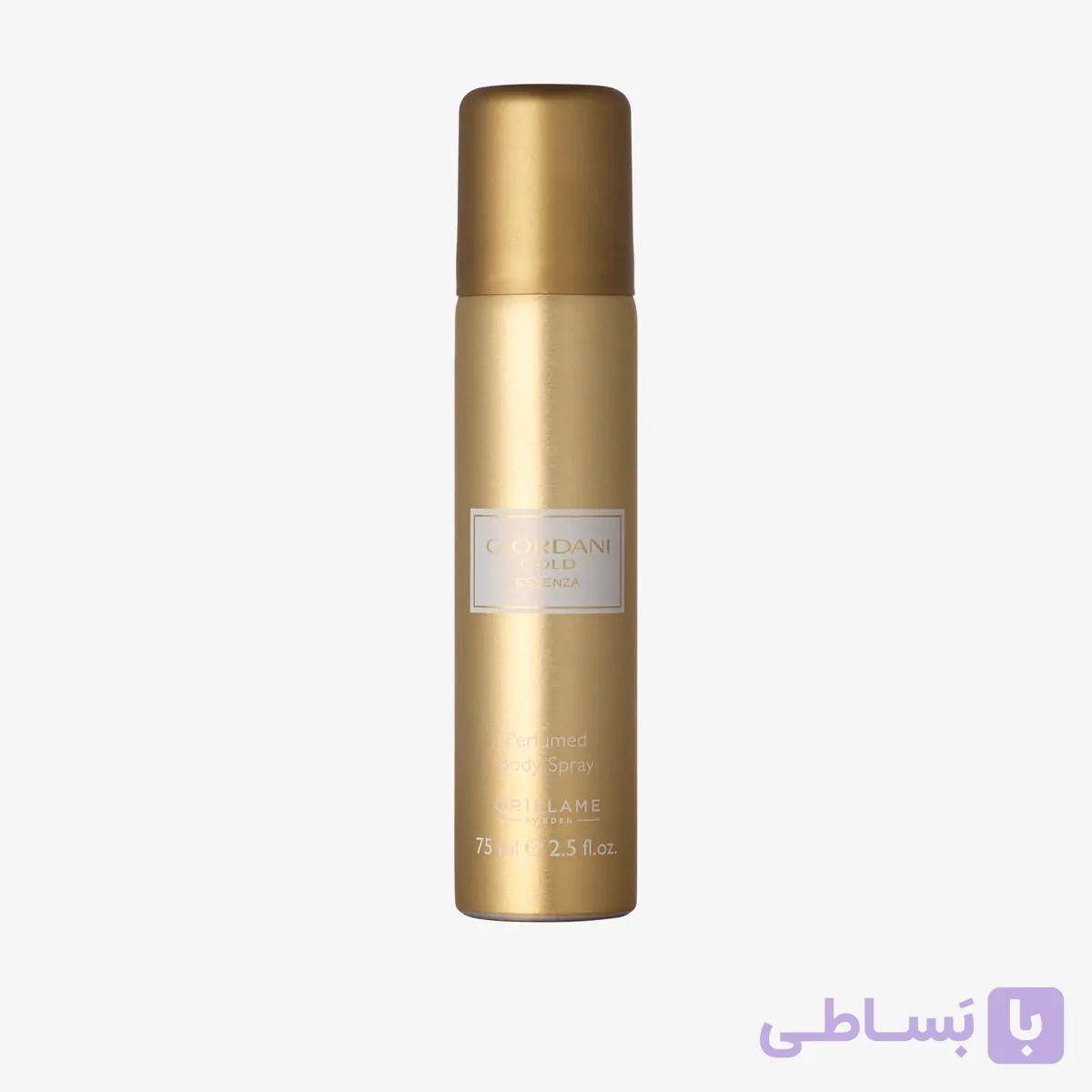 اسپری بدن عطری اسنزا جوردانی گلد — تصویر 1