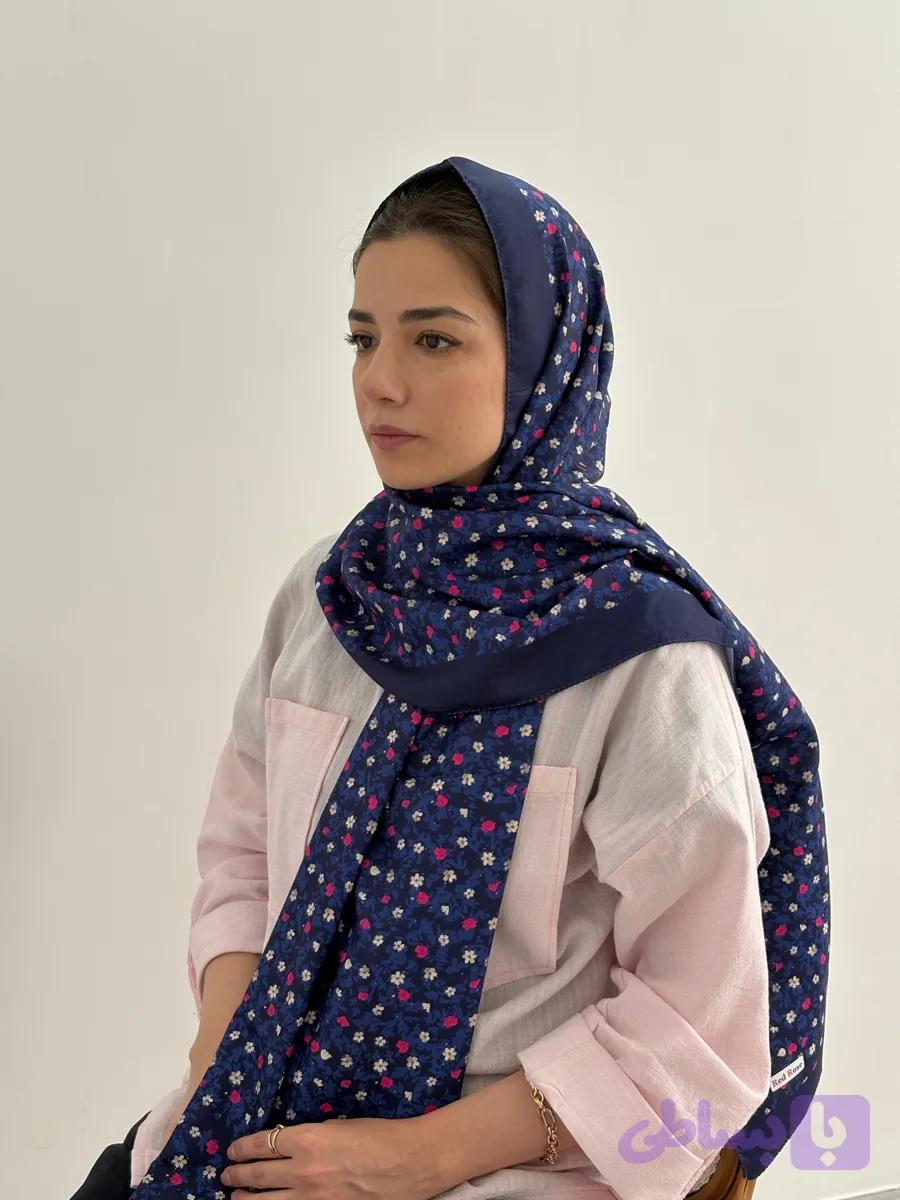 شال طرحدار ابریشم