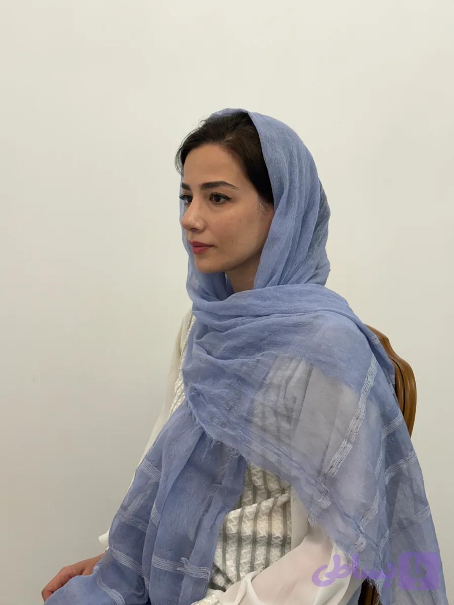 شال نخ حریر
