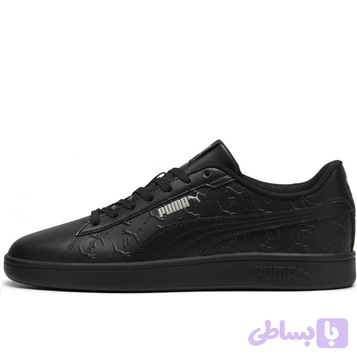 کتونی اورجینال پوما سوپر puma super logo black — تصویر 1