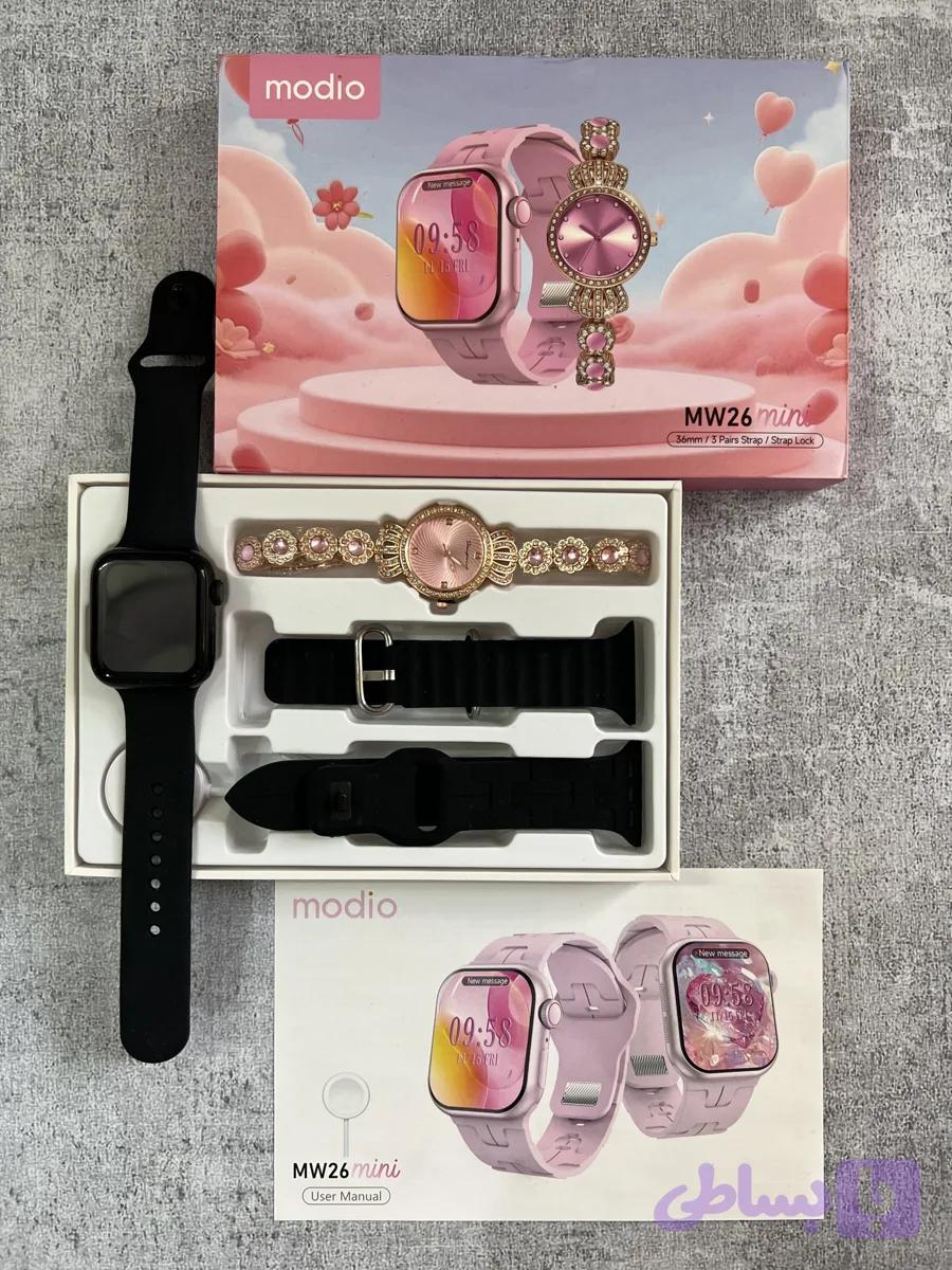 ساعت هوشمند Mw26 mini برند modio — تصویر 1