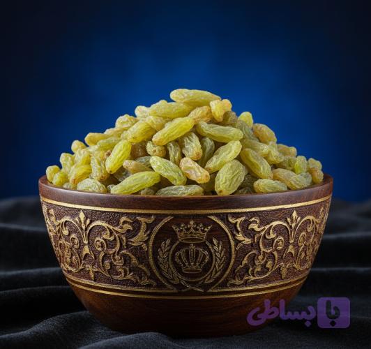 کشمش سبز قلمی 1کیلویی اصیل کاشمر — تصویر 1