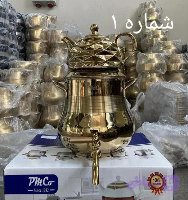 کتری قوری طلایی (کد 1TAYX)
