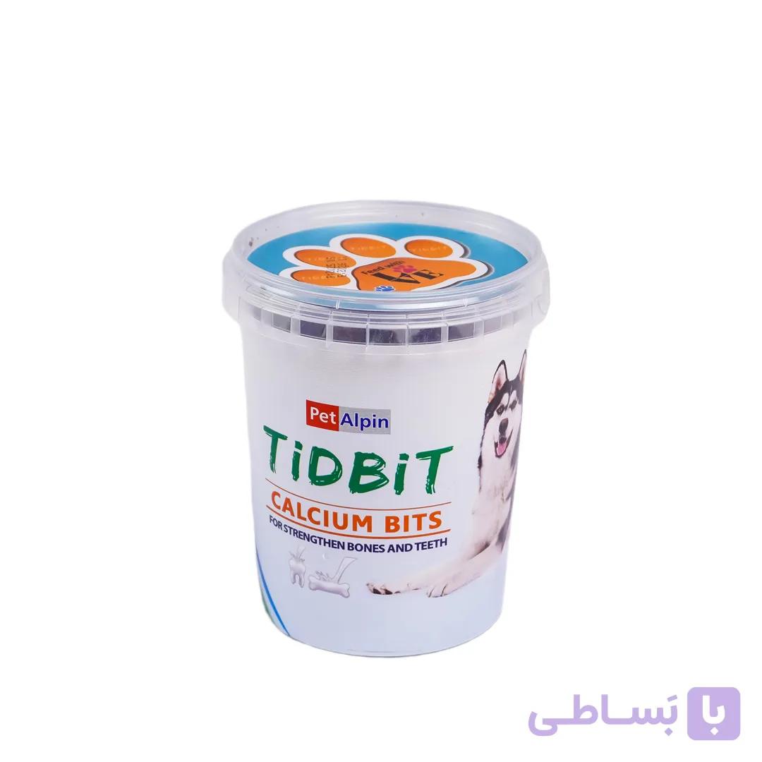 تشویقی سطلی سگ کلسیم تید بیت