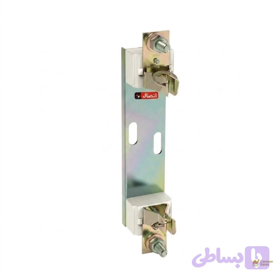 پایه فیوز کاردی سه پل 250 آمپر – بدون حفاظ (سایز NH1) برند اتصال