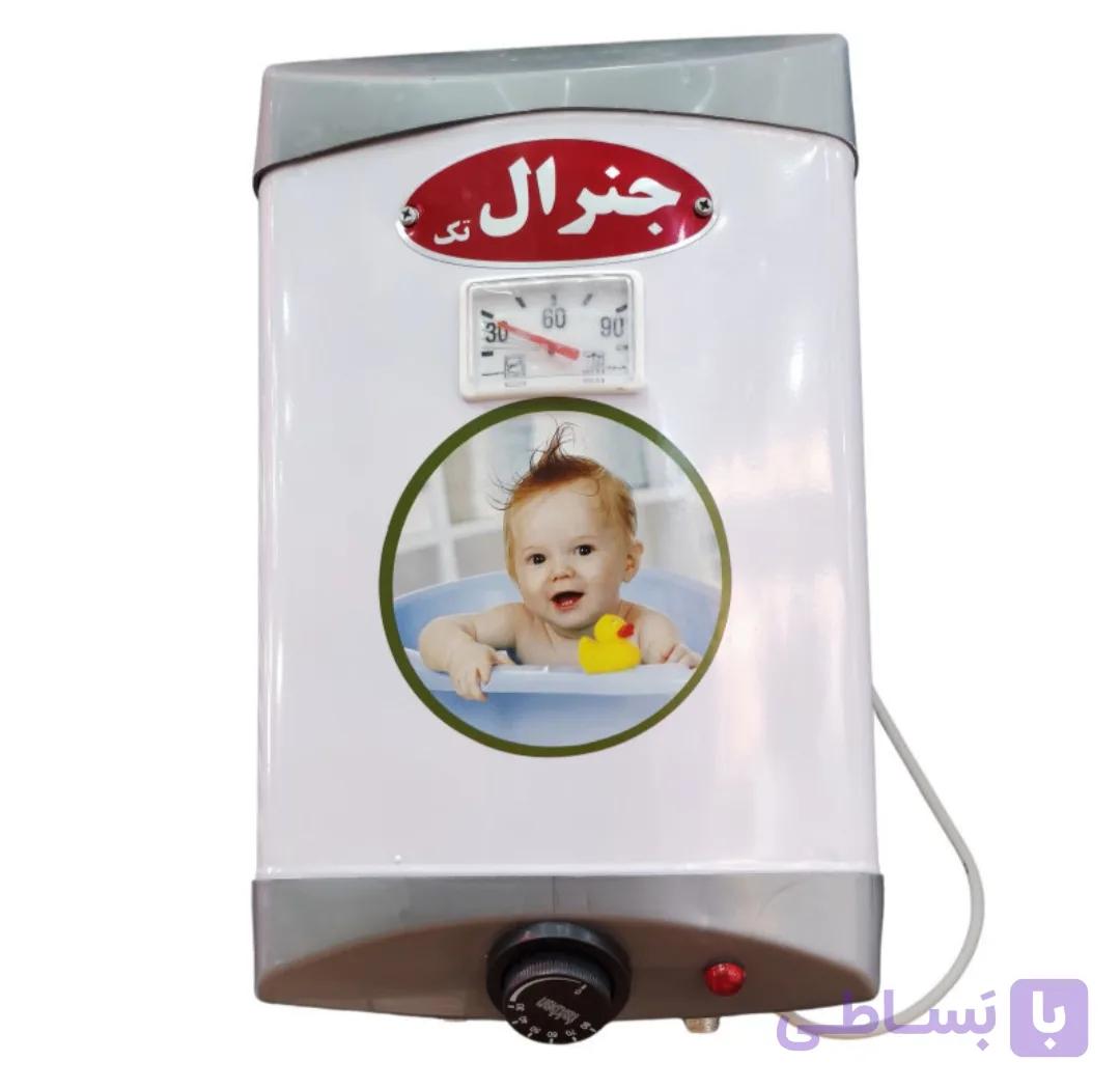 آبگرمکن برقی ۱۵ لیتری  مدل گالوانیزه | دیواری، ترموستات‌مسی گارانتی ۱۸‌ماهه
