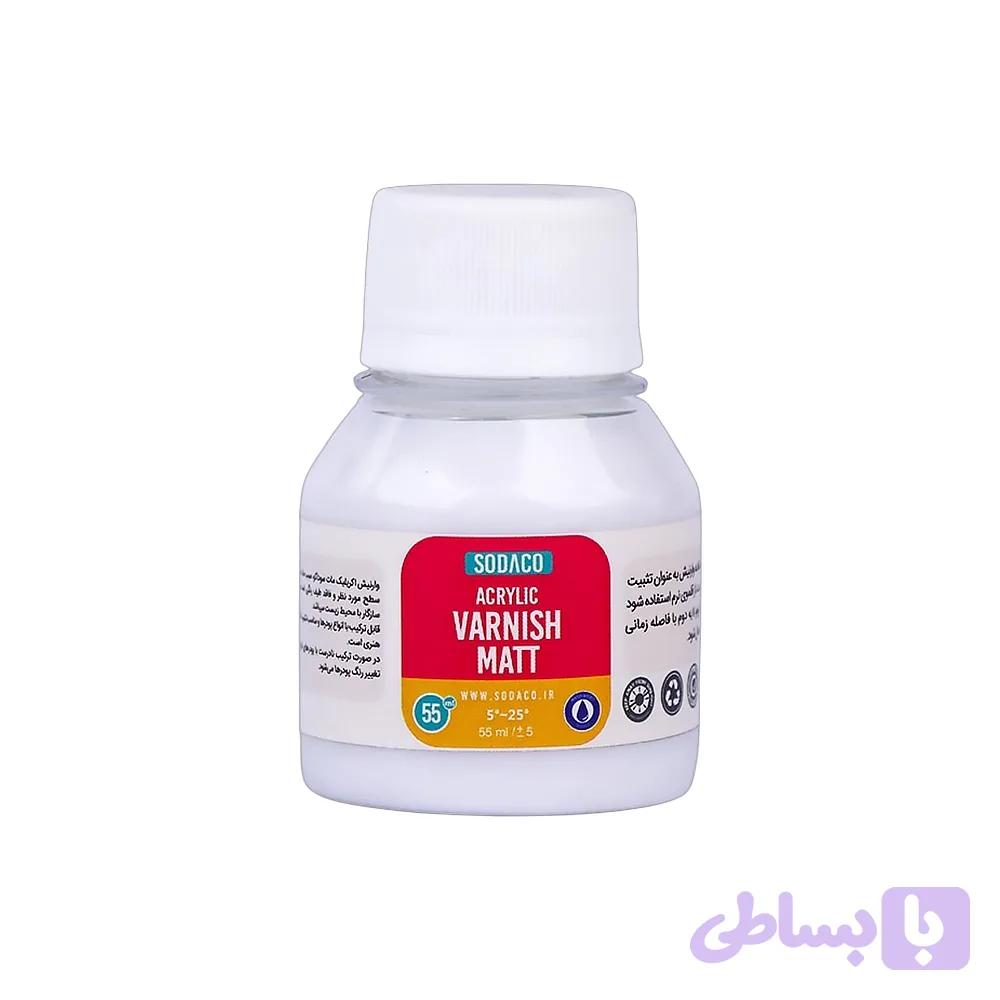 وارنیش55میل اکریلیک مات سوداکو کد02605