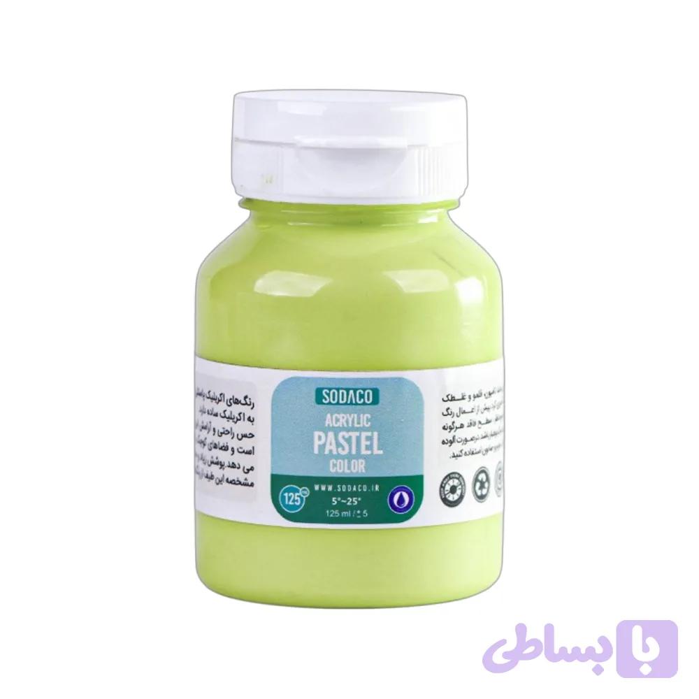 اکریلیک پاستلی125میل سوداکو سبز کاهویی کد02770