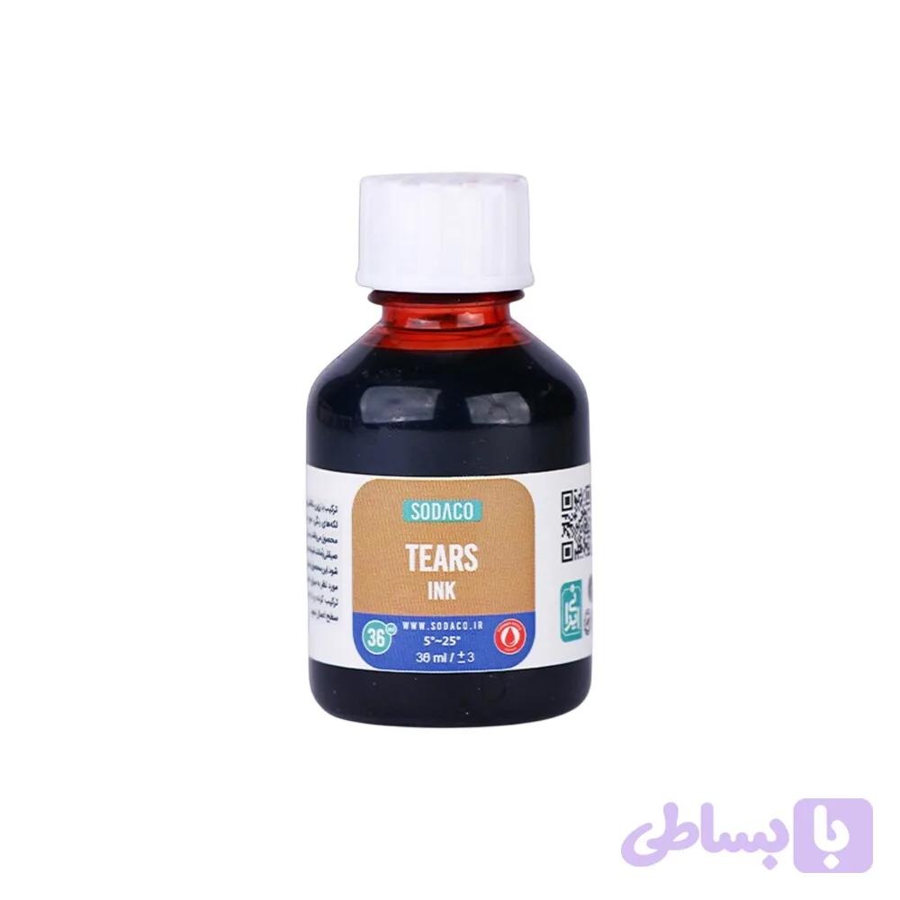 رنگ رزین36میل جوهر اشکی سوداکو قرمز روشن کد01738