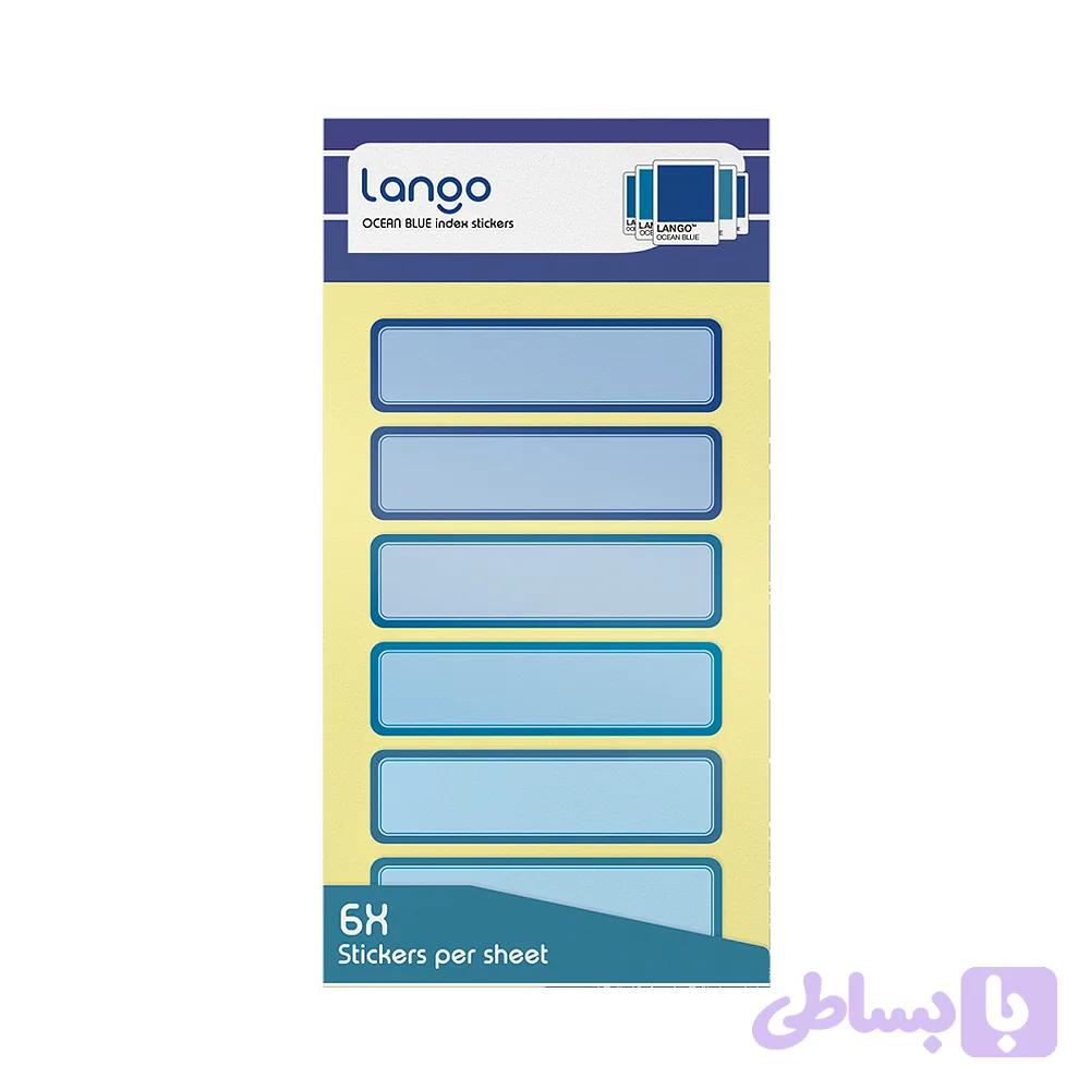 برچسب اسم پنتون آبی5برگی لانگو کد56یاکدIL-072