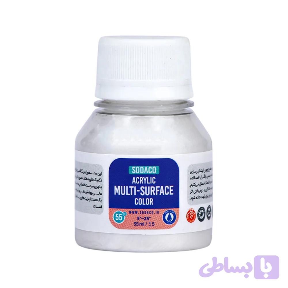 مولتی سورفیس(رنگ همه کاره) ساده 55میل سوداکو صدفی کد00546