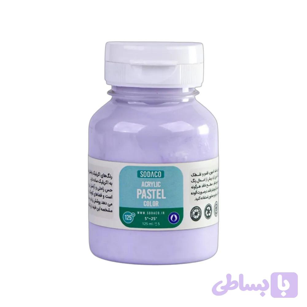 اکریلیک پاستلی125میل سوداکو بنفش روشن کد02768