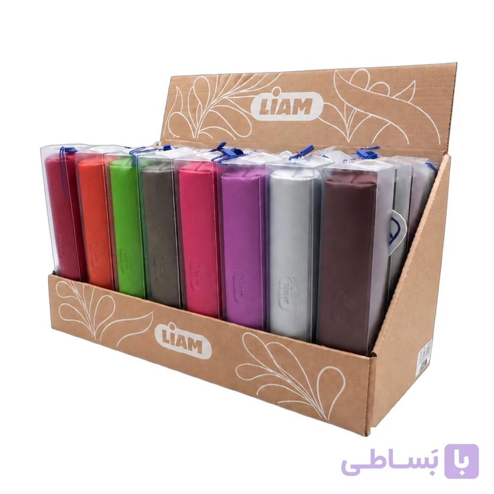 جامدادی تک زیپ مکعبی کوچک کلاسیک لیام کدL-3500 — تصویر 1