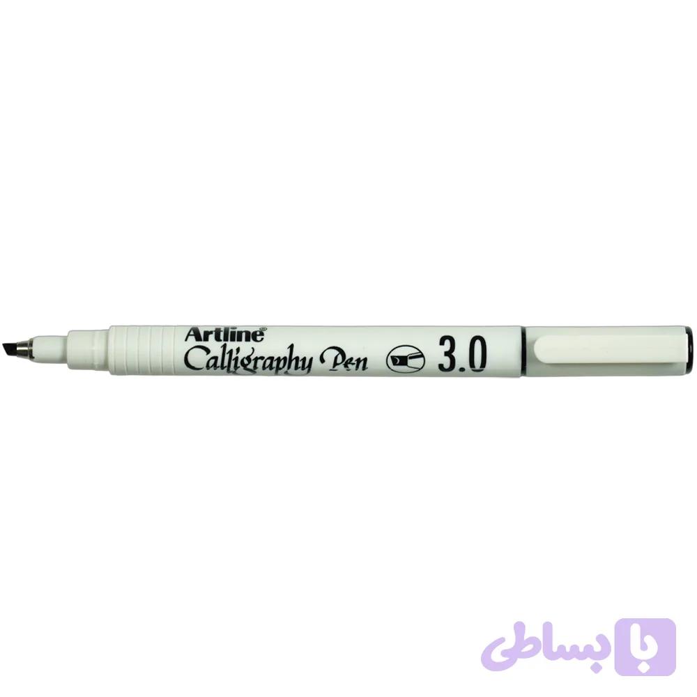 قلم خطاطی 3/0آبی لاتین آرتلاین EK-243N/AB — تصویر 1