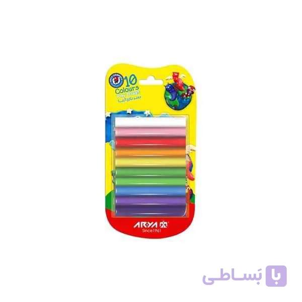 خمیر 10 رنگ وکیومی بدون ابزار مدل1021 آریا