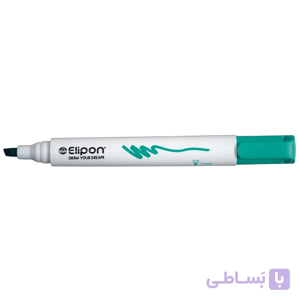 ماژیک وایت برد تخت سبز الیپون کد8241020 — تصویر 1