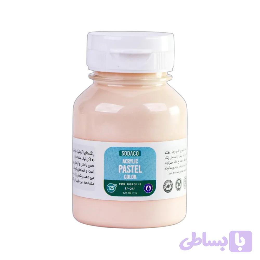 اکریلیک پاستلی125میل سوداکو گلبهی روشن کد02772