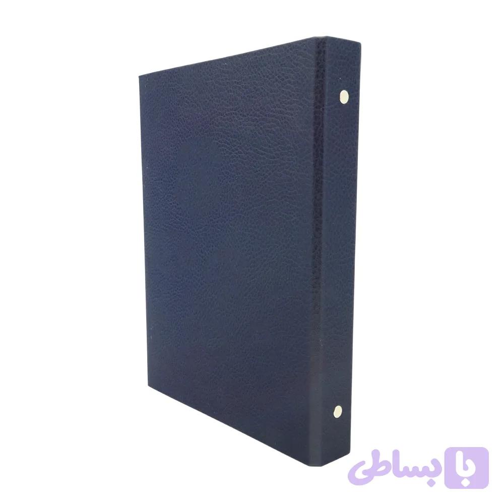 دفترکلاسوری26حلقه100برگ قفل فلز طرح کلاسیک آوای تحریر کدKY60142 — تصویر 1