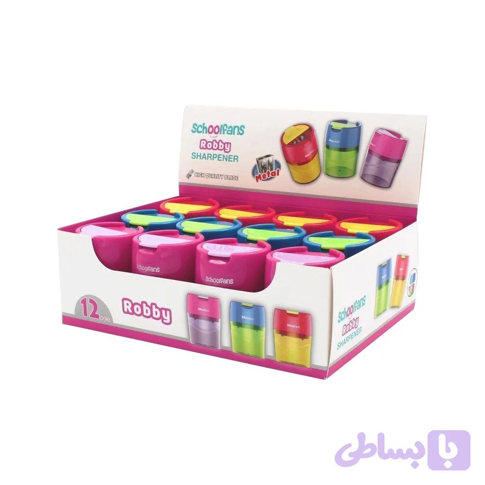 تراش 2سوراخ مخزن دارروبی اسکول فنز کد92661 — تصویر 1