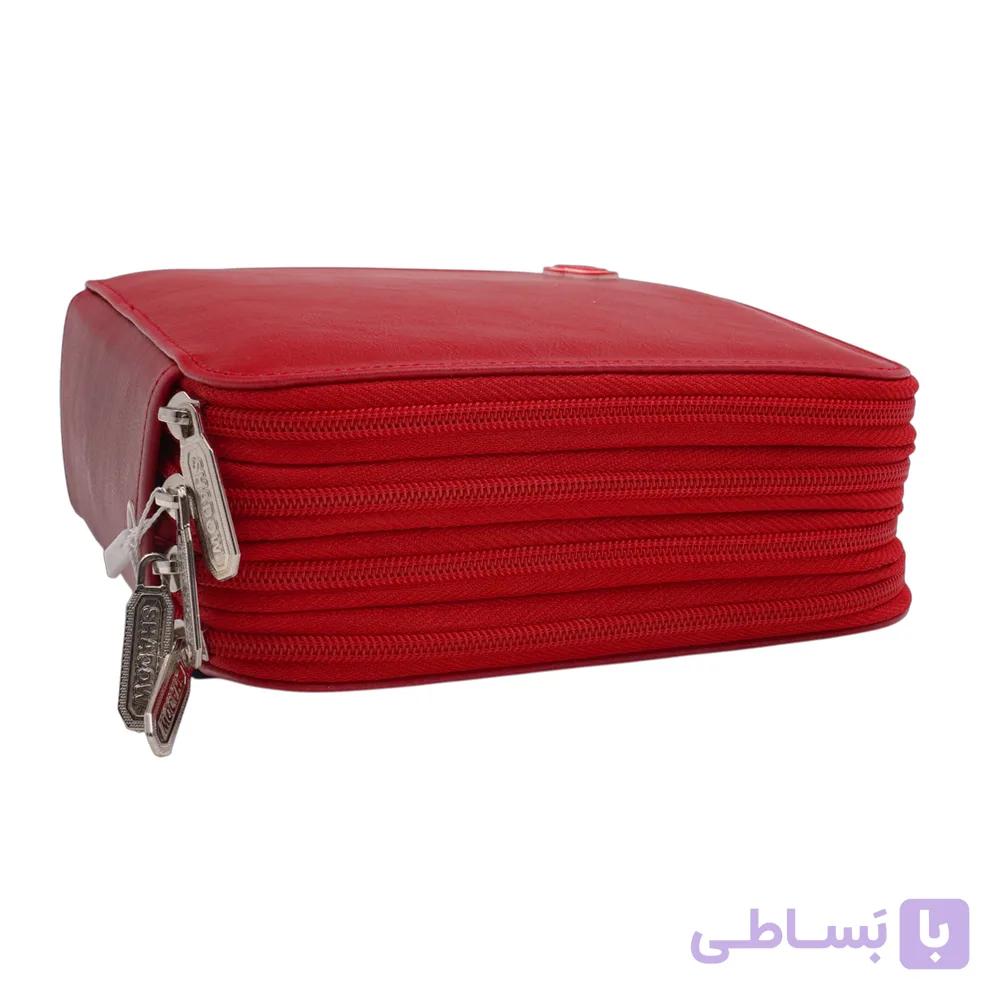 کیف مداد رنگی 72رنگ 4زیپ کلاسیک شادو — تصویر 1
