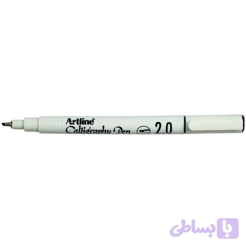 قلم خطاطی 2/0آبی لاتین آرتلاین EK-242N/AB — تصویر 1