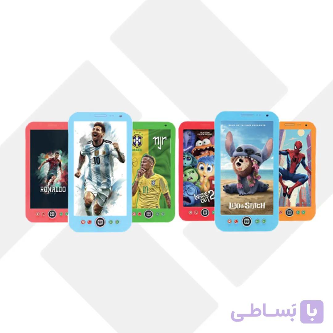 موبایل دکمه ای طرح دار 99002 تریتی (120) — تصویر 1