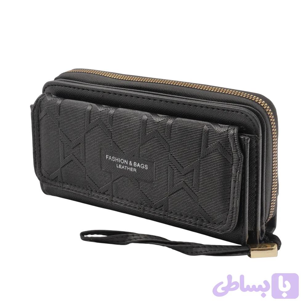کیف زنانه بندی بافت دار درنیکا اوای تحریر کدBA55021 — تصویر 1