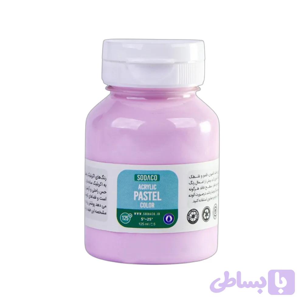 اکریلیک پاستلی125میل سوداکو بنفش رز کد02769