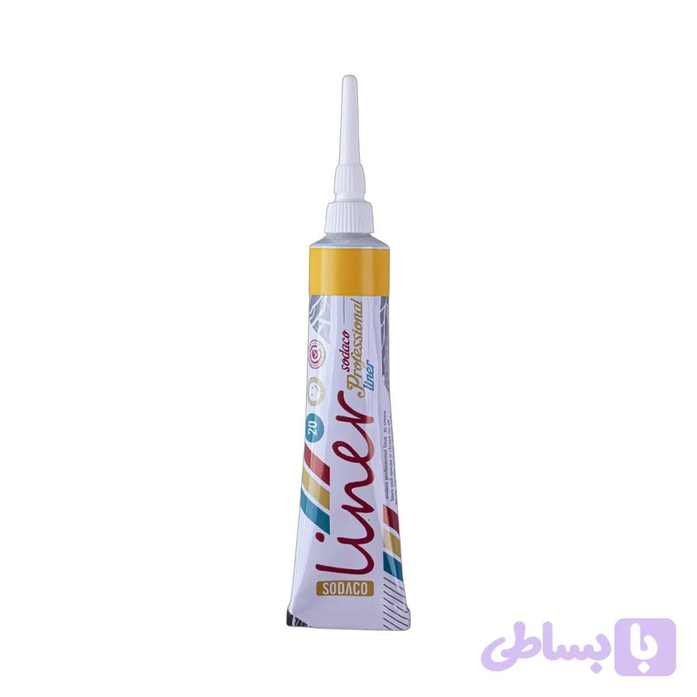 دورگیر20میل سوداکو ساده زرد کد00608