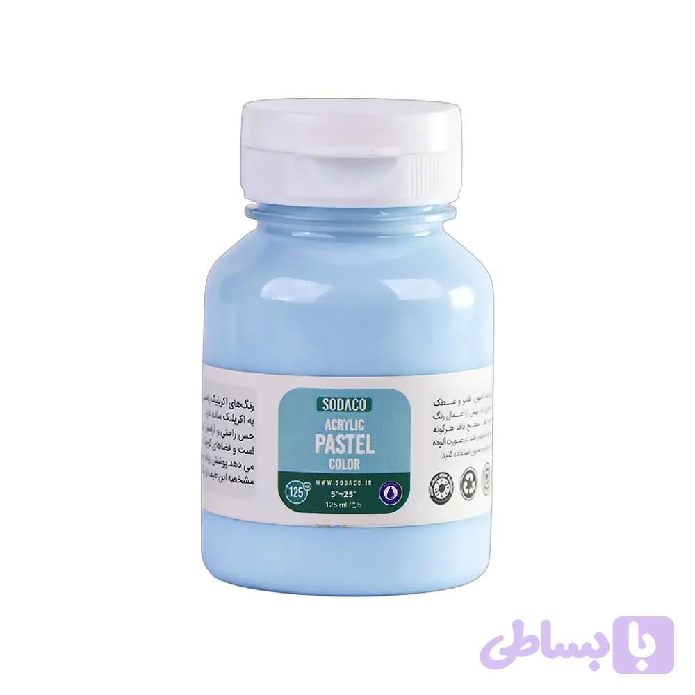 اکریلیک پاستلی125میل سوداکو آبی روشن کد02766