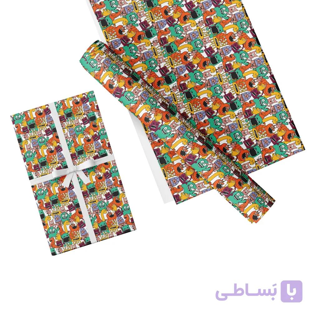 کاغذ کادو یک رو هیرمند پیپر کد153