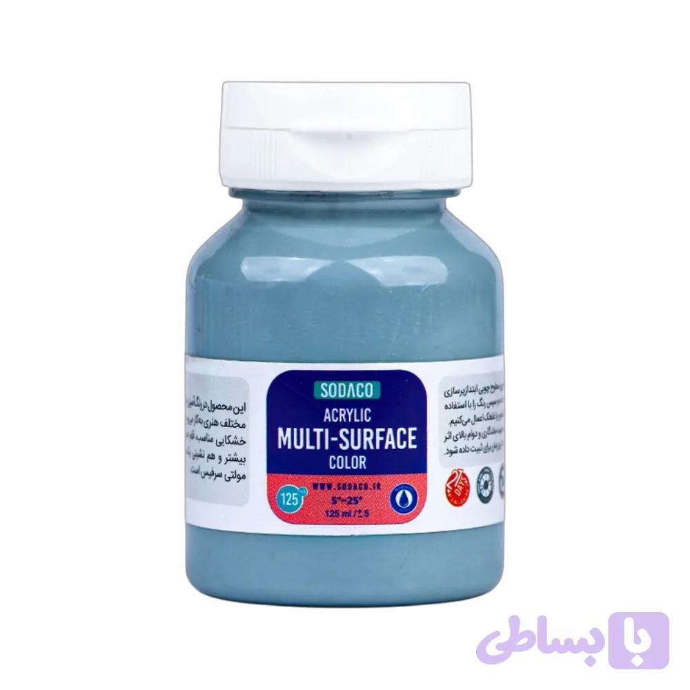 مولتی سورفیس(رنگ همه کاره) ساده 125میل آبی سوداکو کد02421