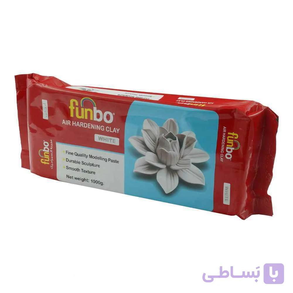 خمیرمجسمه سازی1000گرمی سفید فونبو