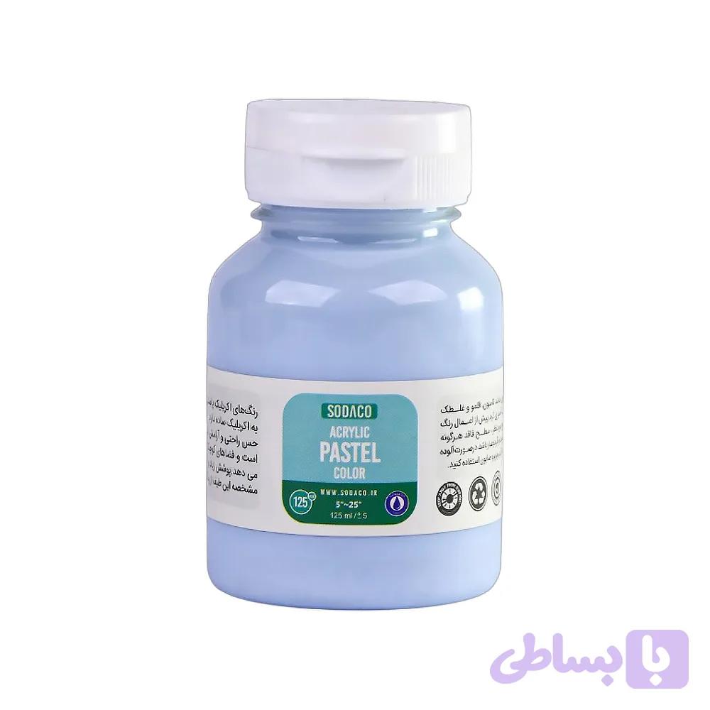 اکریلیک پاستلی125میل سوداکو آبی پودر کد02767