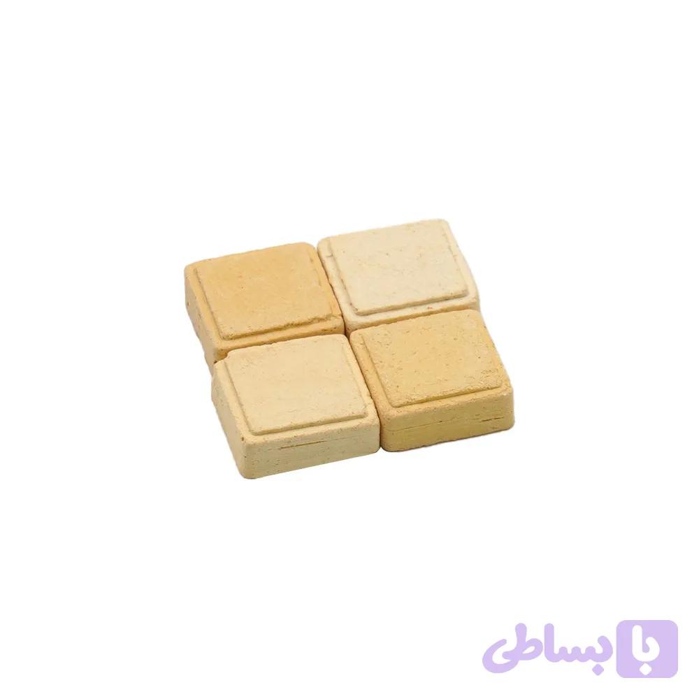 موزاییک زرد مقیاس1/24 تعداد400عددی اشل